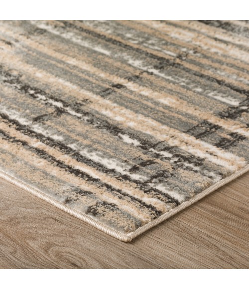 Dalyn Karma KM8 Grey Area Rug 1 ft. 8 in. X 2 ft. 6 in. Rectangle