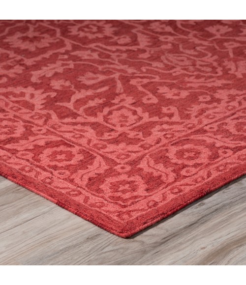 KORBA AREA RUG Dalyn Korba KB4 Red Area Rug 9 ft. X 13 ft. Rectangle
