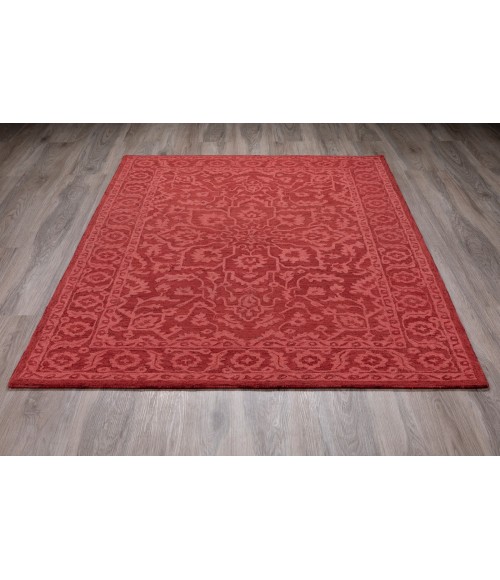 KORBA AREA RUG Dalyn Korba KB4 Red Area Rug 9 ft. X 13 ft. Rectangle