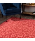KORBA AREA RUG Dalyn Korba KB4 Red Area Rug 9 ft. X 13 ft. Rectangle