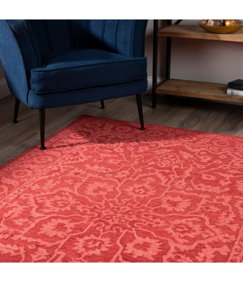 KORBA AREA RUG Dalyn Korba KB4 Red Area Rug 9 ft. X 13 ft. Rectangle
