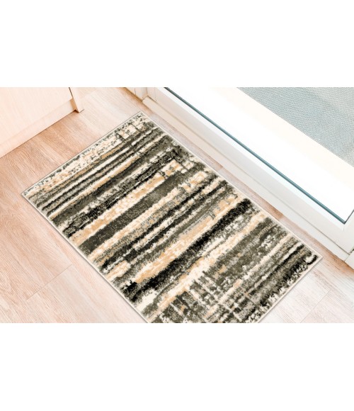 Dalyn Karma KM8 Grey Area Rug 1 ft. 8 in. X 2 ft. 6 in. Rectangle