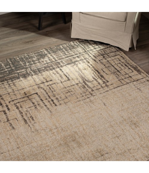 Dalyn Aero AE11 Chocolate Area Rug 5 ft. 3 in. X 7 ft. 7 in. Rectangle