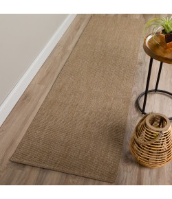 Dalyn Monaco Sisal MC100 Mocha Area Rug 2 ft. 6 in. X 10 ft. Runner