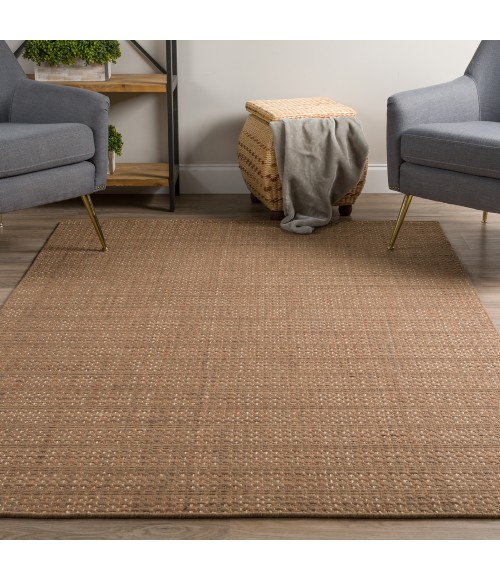 Dalyn Nepal NL100 Mocha Area Rug 3 ft. 6 in. X 5 ft. 6 in. Rectangle