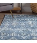 Dalyn Geneva GV315 Navy Area Rug 5 ft. 3 in. X 7 ft. 7 in. Rectangle