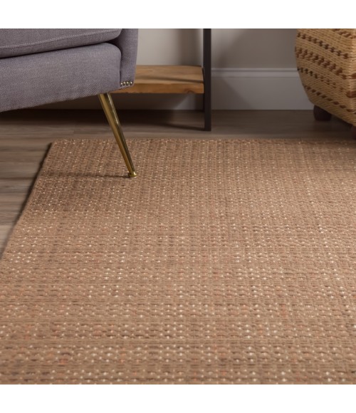 Dalyn Nepal NL100 Mocha Area Rug 3 ft. 6 in. X 5 ft. 6 in. Rectangle