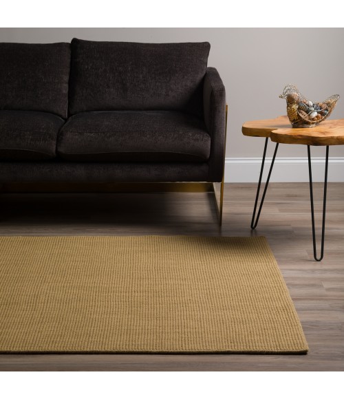 Dalyn Monaco MC100 Gold Area Rug 8 ft. X 10 ft. Rectangle