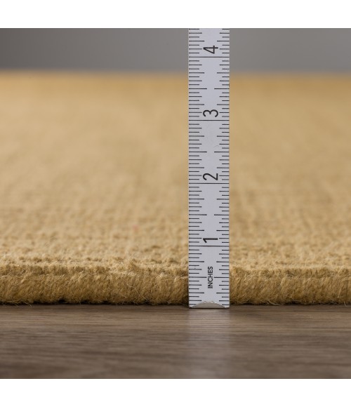 Dalyn Monaco MC100 Gold Area Rug 8 ft. X 10 ft. Rectangle