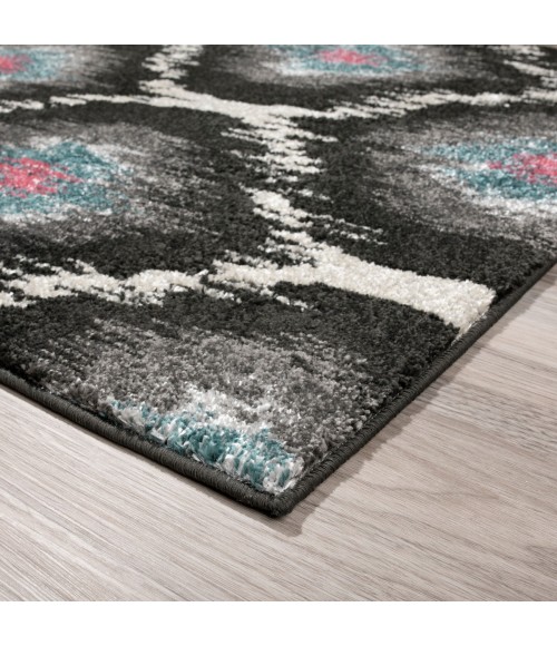 Dalyn Modern Greys MG360 Charcoal Area Rug 3 ft. 3 in. X 5 ft. 3 in. Rectangle