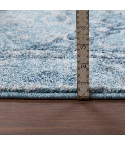 Dalyn Antigua AN7 Sky Area Rug 3 ft. 3 in. X 5 ft. 3 in. Rectangle