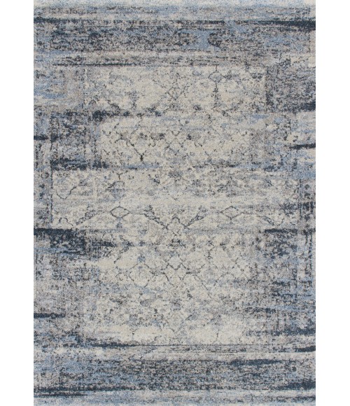 Dalyn Fresca FC5 Silver Area Rug 5 ft. 3 in. X 7 ft. 7 in. Rectangle