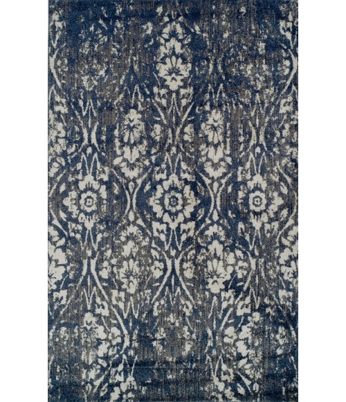 Dalyn Gala GA3 Navy Area Rug 4 ft. 11 in. X 7 ft. Rectangle