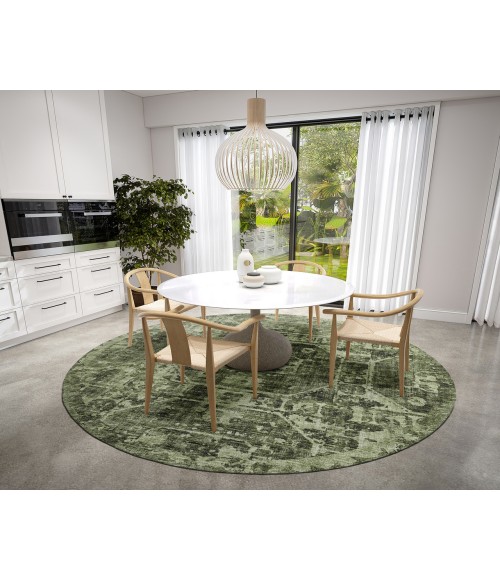 Dalyn Aberdeen AB2 Cactus 8' x 8' Round Rug