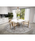 Dalyn Aberdeen AB2 Coffee 8' x 8' Round Rug