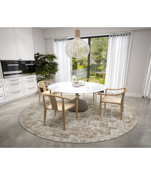 Dalyn Aberdeen AB2 Driftwood 8' x 8' Round Rug