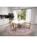 Dalyn Aberdeen AB2 Rose 8' x 8' Round Rug