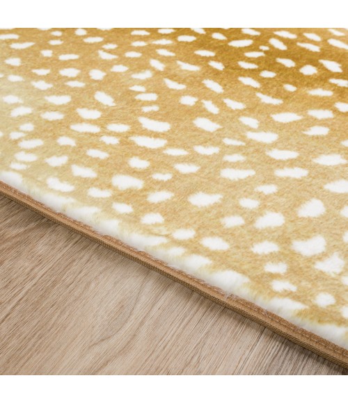 Dalyn Akina AK3 Gold Area Rug 8 ft. X 10 ft. Rectangle