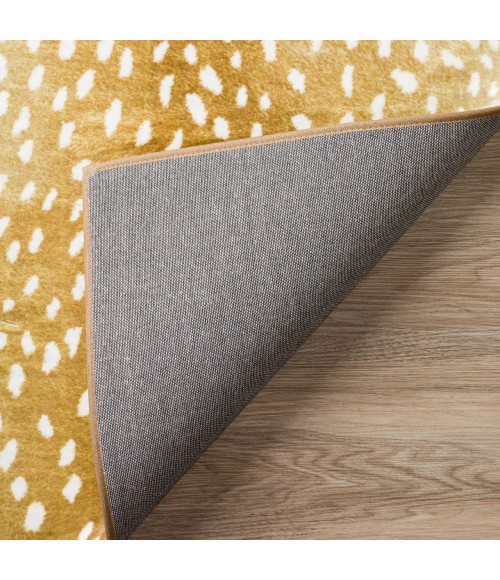 Dalyn Akina AK3 Gold Area Rug 8 ft. X 10 ft. Rectangle