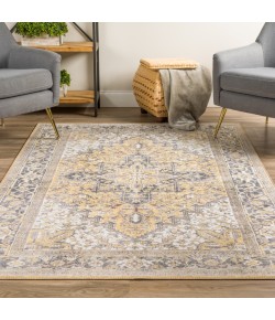 Dalyn Amanti AM3 Gold Area Rug 8 ft. 6 X 12 ft. 9 Rectangle