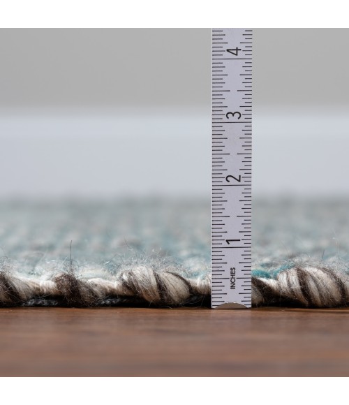 Dalyn Bondi BD1 Turquoise Area Rug 8 ft. X 10 ft. Rectangle