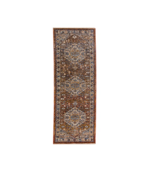 Dalyn Bergama BE1 Paprika 2'3" x 7'10" Runner Rug