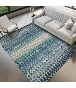 Dalyn Brisbane BR1 Indigo Area Rug 8 ft. Round