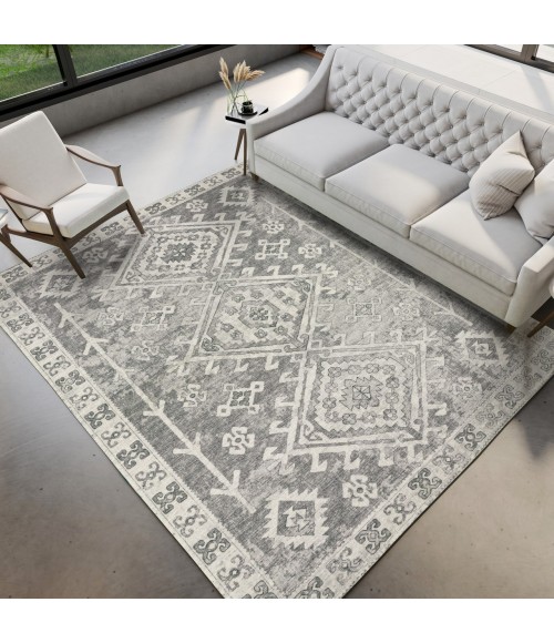 Dalyn Brisbane BR2 Silver Area Rug 8 ft. X 10 ft. Rectangle