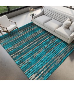 Dalyn Brisbane BR4 Teal Area Rug 2 ft. 3 X 7 ft. 6 Rectangle