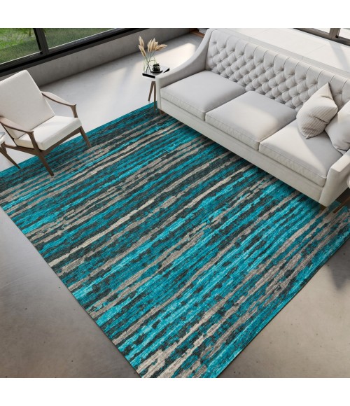 Dalyn Brisbane BR4 Teal Area Rug 3 ft. X 5 ft. Rectangle