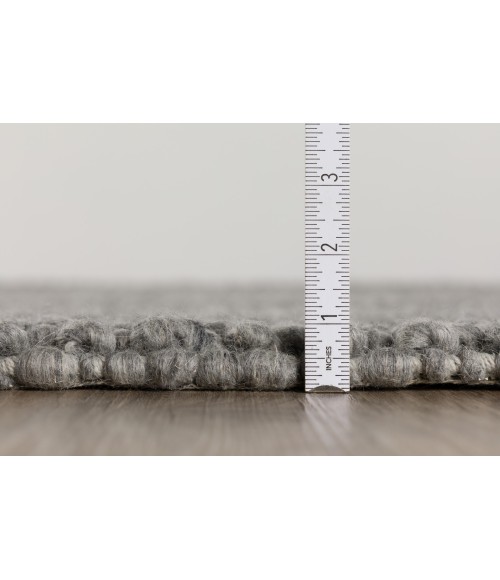 Dalyn Gorbea GR1 Pewter Area Rug 3 ft. 6 X 5 ft. 6 Rectangle