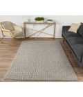 Dalyn Gorbea GR1 Silver Area Rug 3 ft. 6 X 5 ft. 6 Rectangle