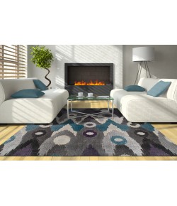 Dalyn Grand Tour GT116 Graphite Area Rug 3 ft. 3 X 5 ft. 1 Rectangle