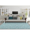 Dalyn Indoor/Outdoor Harbor HA7 Lagoon Washable 2'6" x 3'10" Rug