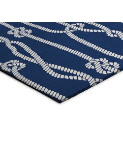 Dalyn Indoor/Outdoor Harbor HA7 Navy Washable 2'6" x 3'10" Rug