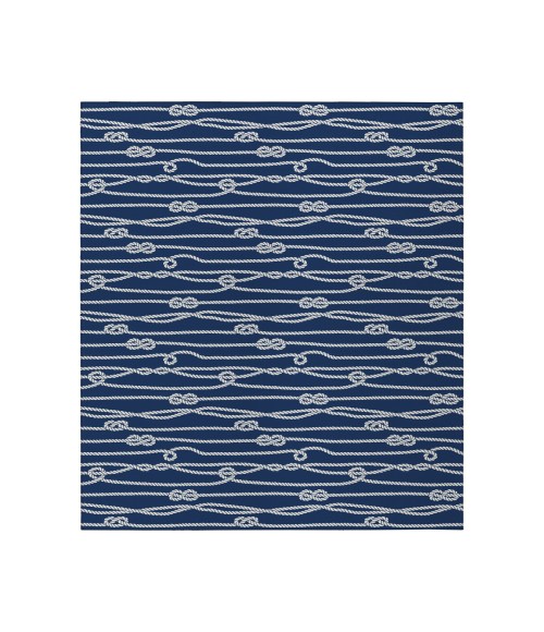 Dalyn Indoor/Outdoor Harbor HA7 Navy Washable 2'6" x 3'10" Rug