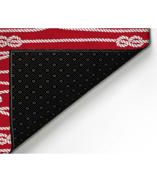 Dalyn Indoor/Outdoor Harbor HA7 Red Washable 2'6" x 3'10" Rug