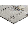 Dalyn Indoor/Outdoor Harbor HA8 Ivory Washable 2'6" x 3'10" Rug