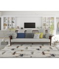 Dalyn Indoor/Outdoor Harbor HA8 Ivory Washable 2'6" x 3'10" Rug