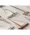 Dalyn Indoor/Outdoor Harbor HA8 Ivory Washable 2'6" x 3'10" Rug