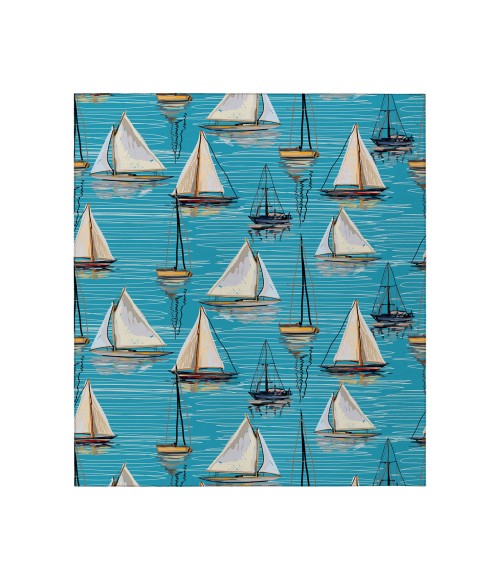 Dalyn Indoor/Outdoor Harbor HA8 Teal Washable 2'6" x 3'10" Rug