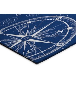 Dalyn Indoor/Outdoor Harbor HA9 Navy Washable 2'6" x 3'10" Rug