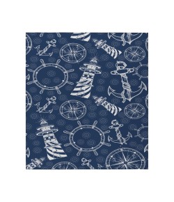 Dalyn Indoor/Outdoor Harbor HA9 Navy Washable 2'6" x 3'10" Rug