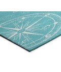 Dalyn Indoor/Outdoor Harbor HA9 Ocean Washable 2'6" x 3'10" Rug