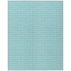 Dalyn Indoor/Outdoor Hinton HN1 Aqua Washable 9' x 12' Rug
