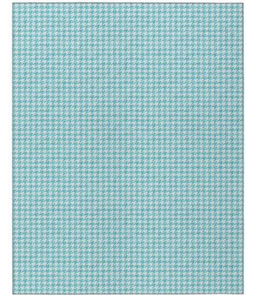 Dalyn Indoor/Outdoor Hinton HN1 Aqua Washable 5' x 7'6" Rug
