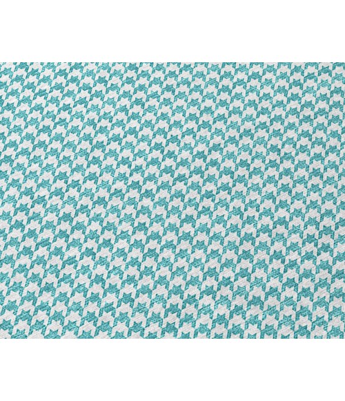 Dalyn Indoor/Outdoor Hinton HN1 Aqua Washable 10' x 10' Rug