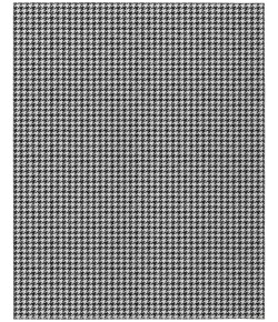 Dalyn Indoor/Outdoor Hinton HN1 Black Washable 9' x 12' Rug