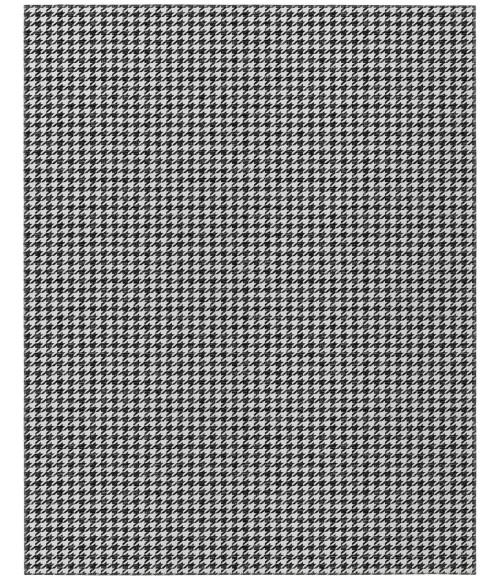 Dalyn Indoor/Outdoor Hinton HN1 Black Washable 9' x 12' Rug