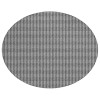 Dalyn Indoor/Outdoor Hinton HN1 Black Washable 10' x 10' Rug